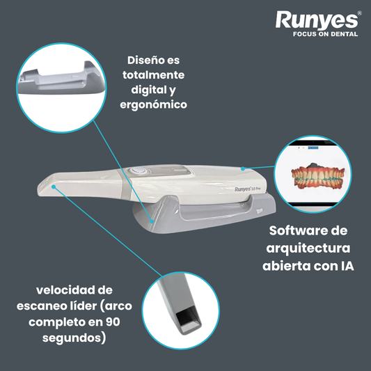 Escáner Intraoral Runyes 3DS 3.0 Pro