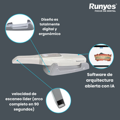 Escáner Intraoral Runyes 3DS 3.0 Pro